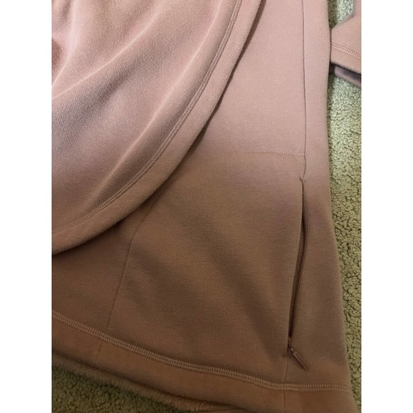 Athleta Cozy Karma Asym Pullover Dusty Rose, size large - Picture 7 of 7
